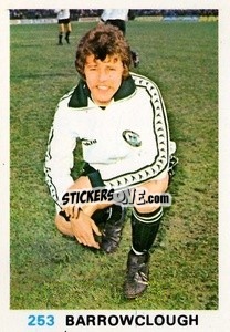 Sticker Stewart Barrowclough - Soccer Stars 1977-1978
 - FKS