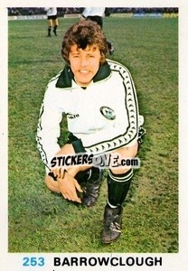 Sticker Stewart Barrowclough - Soccer Stars 1977-1978
 n. 253 - FKS