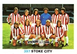 Sticker Stoke City - Soccer Stars 1977-1978
 n. 397 - FKS