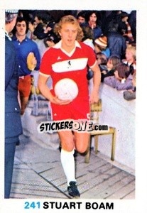 Cromo Stuart Boam - Soccer Stars 1977-1978
 - FKS