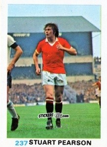 Cromo Stuart Pearson - Soccer Stars 1977-1978
 - FKS