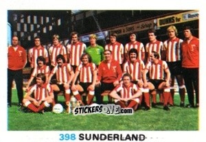 Cromo Sunderland - Soccer Stars 1977-1978
 n. 398 - FKS