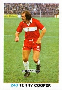 Sticker Terry Cooper - Soccer Stars 1977-1978
 n. 243 - FKS