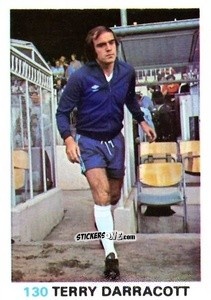 Sticker Terry Darracott - Soccer Stars 1977-1978
 n. 130 - FKS