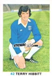 Cromo Terry Hibbitt - Soccer Stars 1977-1978
 - FKS