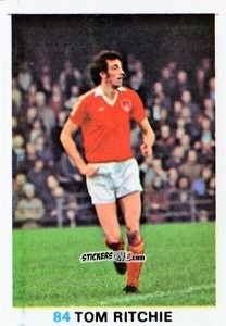 Sticker Tom Ritchie - Soccer Stars 1977-1978
 n. 84 - FKS