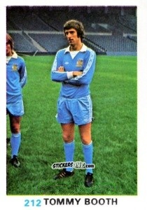 Sticker Tommy Booth - Soccer Stars 1977-1978
 n. 212 - FKS