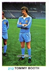 Cromo Tommy Booth - Soccer Stars 1977-1978
 - FKS