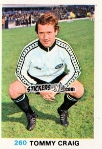 Cromo Tommy Craig - Soccer Stars 1977-1978
 - FKS