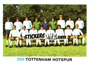 Sticker Tottenham Hotspur - Soccer Stars 1977-1978
 - FKS