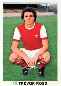 Sticker Trevor Ross - Soccer Stars 1977-1978
 n. 19 - FKS