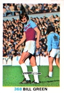 Sticker William Green - Soccer Stars 1977-1978
 n. 368 - FKS