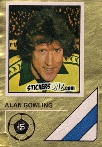 Sticker Alan Gowling - Soccer Stars 1978-1979 Golden Collection
 - FKS