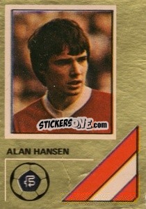 Sticker Alan Hansen - Soccer Stars 1978-1979 Golden Collection
 - FKS