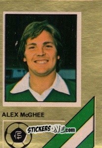 Figurina Alex McGhee - Soccer Stars 1978-1979 Golden Collection
 n. 372 - FKS