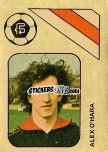 Cromo Alex O'Hara - Soccer Stars 1978-1979 Golden Collection
 - FKS