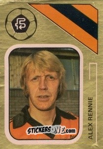 Sticker Alex Rennie - Soccer Stars 1978-1979 Golden Collection
 n. 346 - FKS