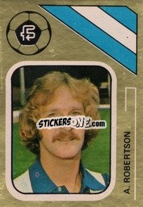 Sticker Alistair Robertson - Soccer Stars 1978-1979 Golden Collection
 - FKS