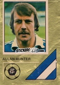 Sticker Allan Hunter - Soccer Stars 1978-1979 Golden Collection
 - FKS