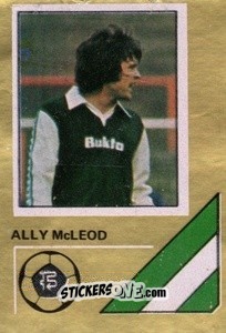 Sticker Ally McLeod - Soccer Stars 1978-1979 Golden Collection
 n. 368 - FKS