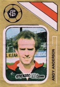 Sticker Andy Anderson - Soccer Stars 1978-1979 Golden Collection
 n. 407 - FKS