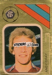 Sticker Andy Gray - Soccer Stars 1978-1979 Golden Collection
 - FKS