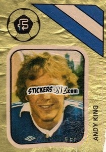 Sticker Andy King - Soccer Stars 1978-1979 Golden Collection
 - FKS