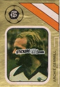 Sticker Archie Gemmill - Soccer Stars 1978-1979 Golden Collection
 - FKS