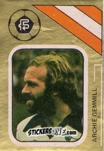 Sticker Archie Gemmill - Soccer Stars 1978-1979 Golden Collection
 n. 230 - FKS