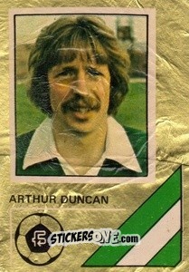 Sticker Arthur Duncan - Soccer Stars 1978-1979 Golden Collection
 n. 367 - FKS