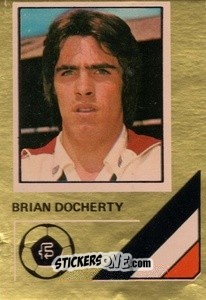 Sticker Brian Docherty - Soccer Stars 1978-1979 Golden Collection
 n. 436 - FKS