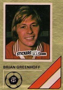 Sticker Brian Greenhoff - Soccer Stars 1978-1979 Golden Collection
 - FKS
