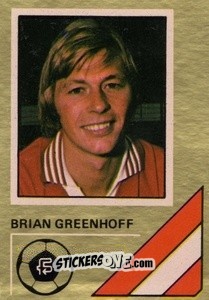 Cromo Brian Greenhoff - Soccer Stars 1978-1979 Golden Collection
 n. 187 - FKS