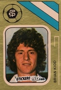 Sticker Brian Kidd - Soccer Stars 1978-1979 Golden Collection
 n. 178 - FKS