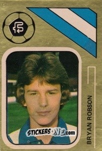 Sticker Bryan Robson - Soccer Stars 1978-1979 Golden Collection
 n. 291 - FKS