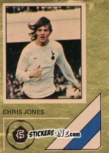Sticker Chris Jones - Soccer Stars 1978-1979 Golden Collection
 n. 273 - FKS