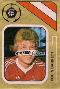 Cromo Colin Barrett - Soccer Stars 1978-1979 Golden Collection
 - FKS