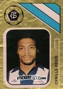 Sticker Cyrille Regis - Soccer Stars 1978-1979 Golden Collection
 n. 289 - FKS