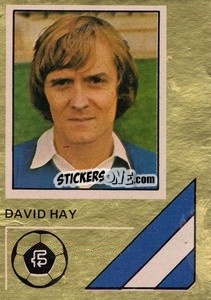 Cromo David Hay - Soccer Stars 1978-1979 Golden Collection
 - FKS