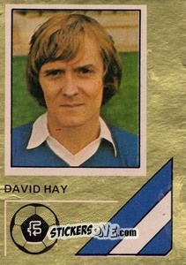 Sticker David Hay - Soccer Stars 1978-1979 Golden Collection
 n. 75 - FKS