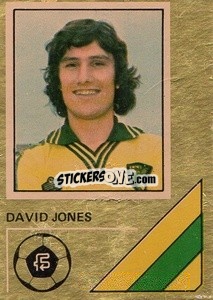 Sticker David Jones - Soccer Stars 1978-1979 Golden Collection
 - FKS