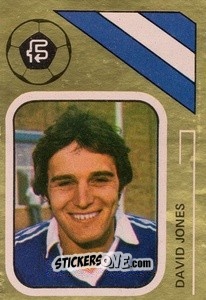 Sticker David Jones - Soccer Stars 1978-1979 Golden Collection
 n. 118 - FKS