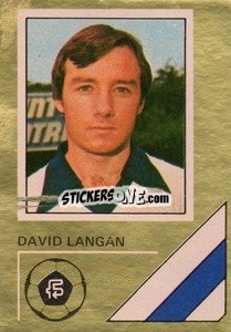 Sticker David Langan - Soccer Stars 1978-1979 Golden Collection
 - FKS