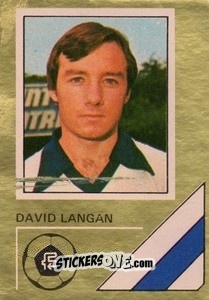 Sticker David Langan - Soccer Stars 1978-1979 Golden Collection
 n. 106 - FKS