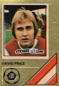 Sticker David Price - Soccer Stars 1978-1979 Golden Collection
 - FKS