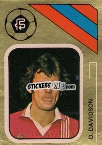 Sticker DDavidson - Soccer Stars 1978-1979 Golden Collection
 - FKS