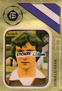 Sticker Donald Park - Soccer Stars 1978-1979 Golden Collection
 - FKS