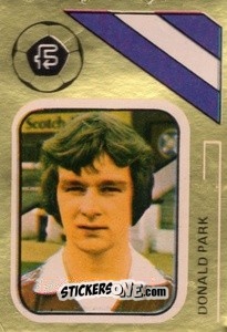 Sticker Donald Park - Soccer Stars 1978-1979 Golden Collection
 n. 359 - FKS