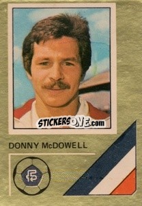 Sticker Donny McDowell - Soccer Stars 1978-1979 Golden Collection
 - FKS