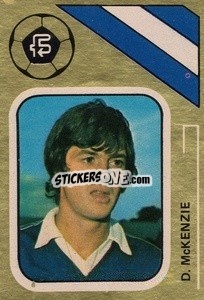 Sticker Duncan McKenzie - Soccer Stars 1978-1979 Golden Collection
 - FKS